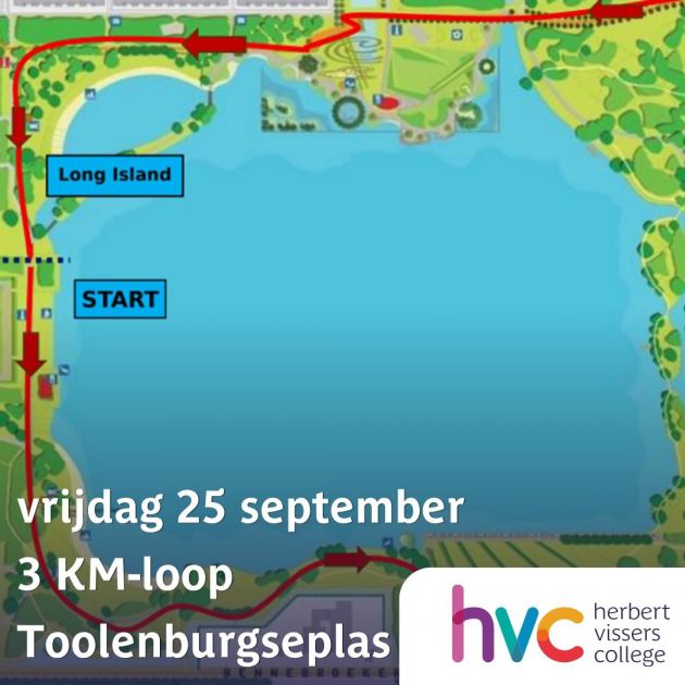3 KM-loop rond de Toolenburgseplas 