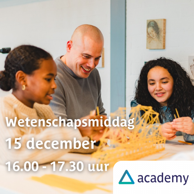 Wetenschapsmiddag 15 december