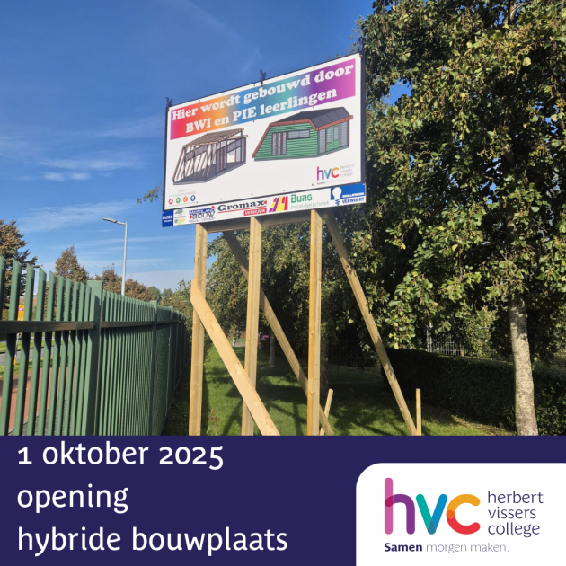 Opening hybride bouwplaats