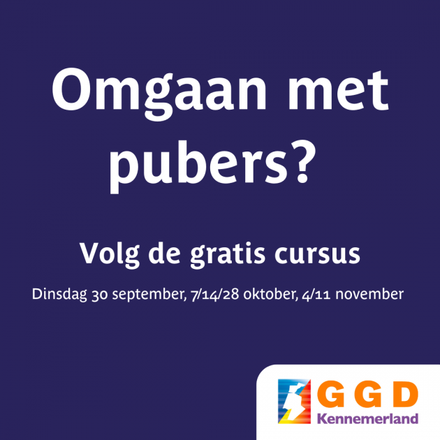Cursus ‘Omgaan met pubers’