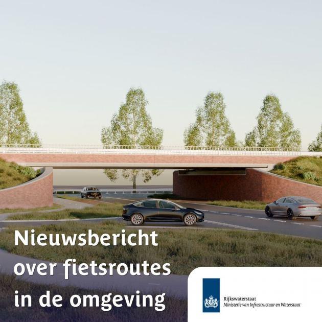 Informatie over fietsroutes in de omgeving 
