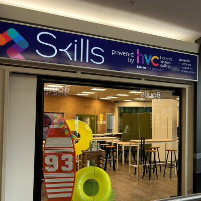 Skills zichtbaar in Winkelcentrum De Symfonie 