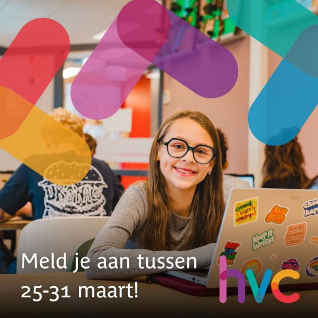 De aanmeldingsperiode start op 25 maart